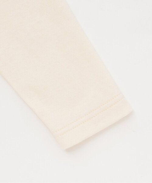 sense of wonder（センスオブワンダー）の「【オーガニック】野イチゴ長袖チュニック【日本製】（チュニック・キッズ・ホワイト系・80ｃｍ/90cm/100cm/110cm/120cm）」の4枚目の写真