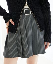 MAJESTIC LEGON（マジェスティックレゴン）の「ベルトセットプリーツミニスカパン（スカート）」