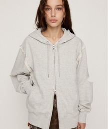 SLIT ZIP SW PK スリット ジップ スウェット パーカー 秋服 冬服