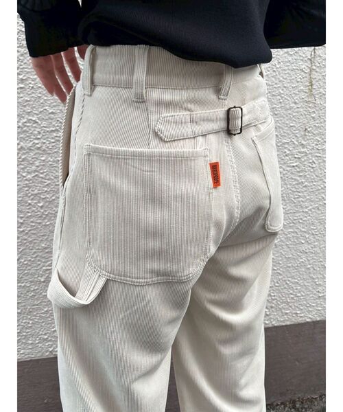 UNIVERSAL OVERALL（ユニバーサルオーバーオール）の「【UNIVERSALOVERALLコラボ】ペインターパンツ（その他パンツ・レディース・ピンク/アイボリー・SMALL/MEDIUM）」の14枚目の写真