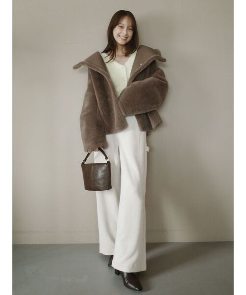 UNIVERSAL OVERALL（ユニバーサルオーバーオール）の「【UNIVERSALOVERALLコラボ】ペインターパンツ（その他パンツ・レディース・ピンク/アイボリー・SMALL/MEDIUM）」の19枚目の写真