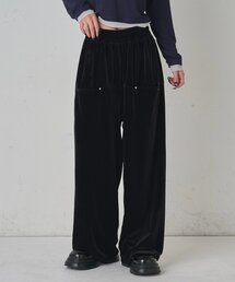 WHO'S WHO gallery（フーズフーギャラリー）の「スラッシュポケットベロアパンツ（その他パンツ）」