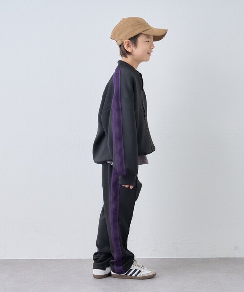 PENNEYS(ぺニーズ)の「【KIDS】【FOX×TYPY】ストレッチジャージライントラックジャケット(ジャージ・キッズ・ブラウン/ネイビー/ブラック・XX-LARGE/SMALL/MEDIUM/LARGE/X-LARGE)」の6枚目の写真