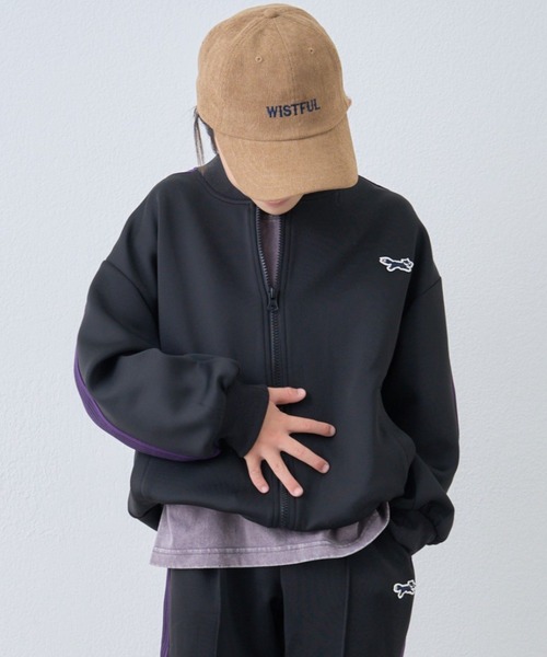 PENNEYS(ぺニーズ)の「【KIDS】【FOX×TYPY】ストレッチジャージライントラックジャケット(ジャージ・キッズ・ブラウン/ネイビー/ブラック・XX-LARGE/SMALL/MEDIUM/LARGE/X-LARGE)」の5枚目の写真