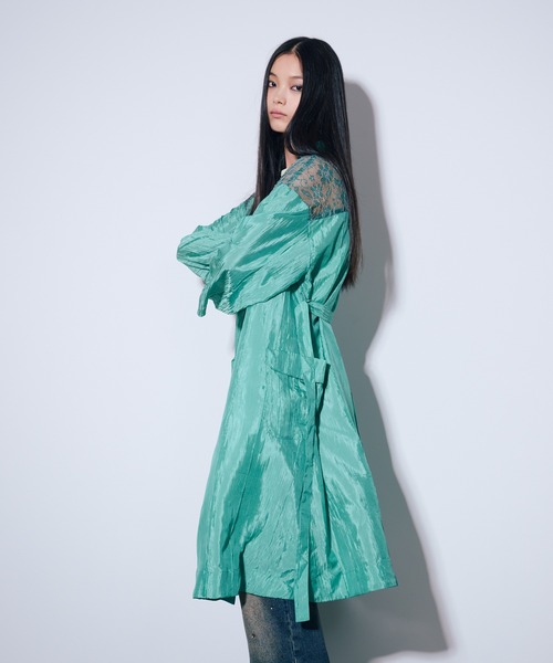 anna sui nyc(アナ スイ エヌ ワイ シー)の「レースガウン(その他アウター・レディース・ブラウン/グリーン/ブラック・FREE)」の8枚目の写真