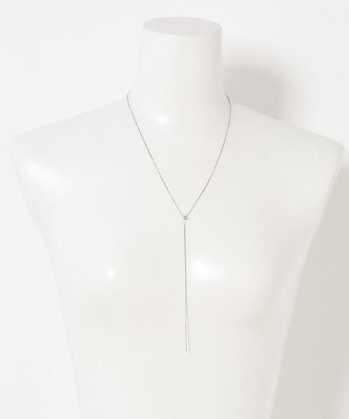 URBAN RESEARCH Sonny Label（アーバンリサーチサニーレーベル）の「ステンレスナローチェーンネックレス（ネックレス・レディース・ゴールド/シルバー・ONE）」の4枚目の写真