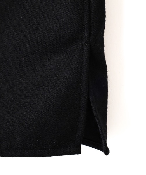 MARGARET HOWELL（マーガレットハウエル）の「MERINO CASHMERE FLANNEL（シャツ/ブラウス・メンズ・ブラック・LARGE/MEDIUM/SMALL）」の3枚目の写真