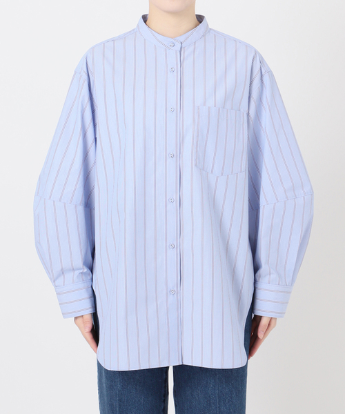 2点セット》ウォッシャブル / スタンドシャツ付きハーフジップ