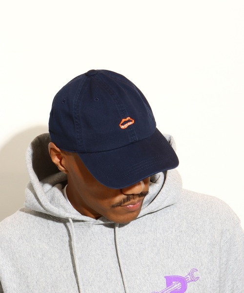 ROTAR(ローター)の「Lip logo Washed Cotton CAP(キャップ・メンズ・ベージュ/ネイビー/ブラック・FREE)」の8枚目の写真