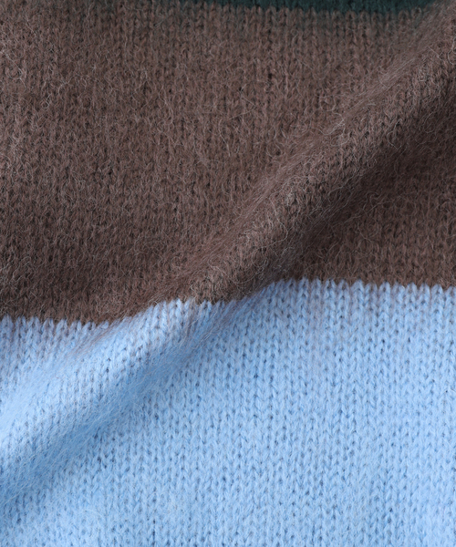 BoTT / ボット Striped Mohair Knit 【公式通販】