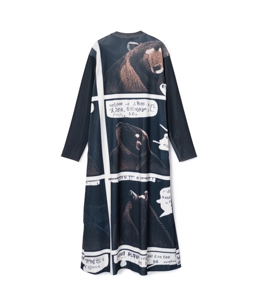 NON TOKYO（ノントーキョー）の「NON TOKYO/ノントーキョー/プリントリブ長袖ワンピース（ワンピース・レディース・その他/カモフラージュ/その他2・1/2）」の8枚目の写真