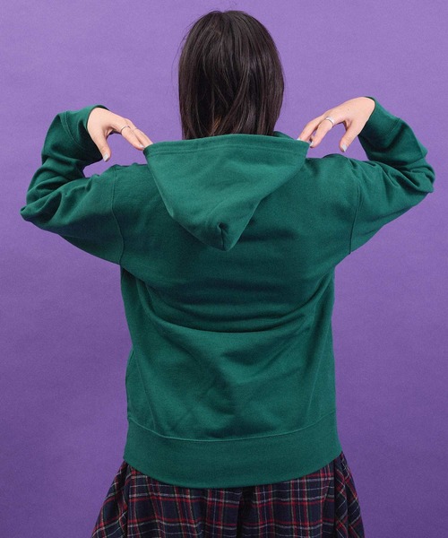 I am I in fact...（アイアムアイインファクト）の「SUPER IDOL HOODIE（パーカー・レディース・グリーン/ダークブラウン・FREE）」の7枚目の写真