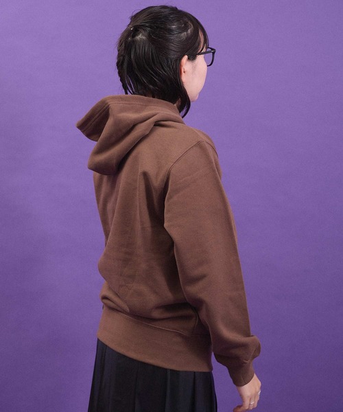 I am I in fact...（アイアムアイインファクト）の「SUPER IDOL HOODIE（パーカー・レディース・グリーン/ダークブラウン・FREE）」の13枚目の写真