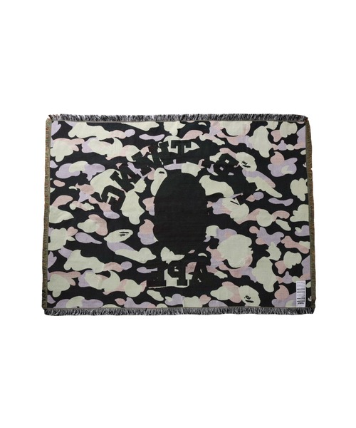 1ST CAMO JACQUARD BLANKET（ブランケット）｜A BATHING APE（ア