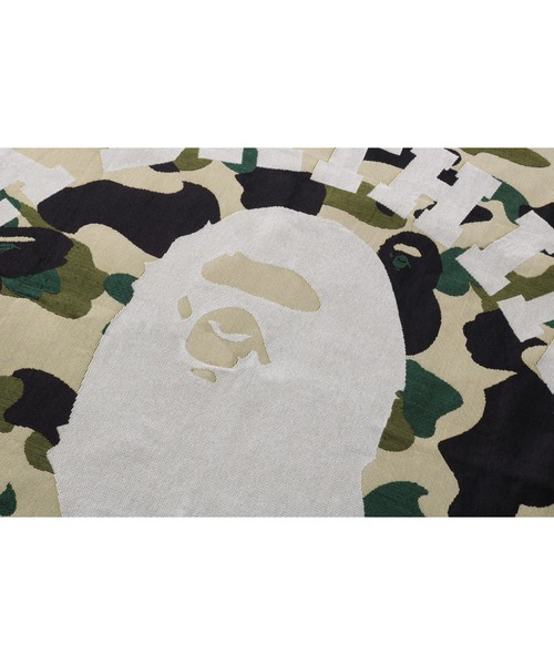 1ST CAMO JACQUARD BLANKET（ブランケット）｜A BATHING APE（ア