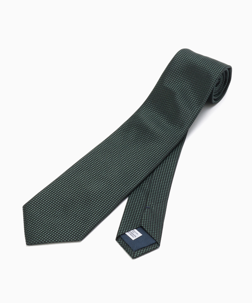 EDIFICE（エディフィス）の「PB バスケットシャンブレータイ（ネクタイ・メンズ・ネイビー/ブラウン/グリーン・FREE）」の7枚目の写真