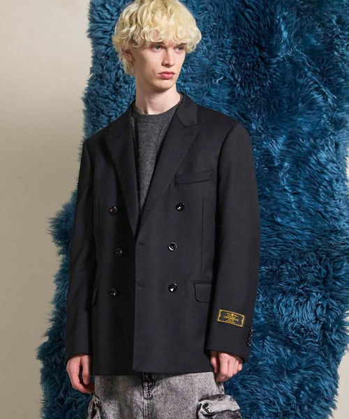 《UNISEX》Dress-Fit Super140 Pure Wool Jacket/ドレスフィットスーパー140ピュアウールジャケット【MAISON SPECIAL/メゾンスペシャル】■セットアップ対応■