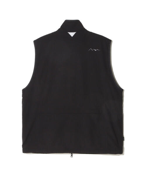 MANASTASH(マナスタッシュ)の「MANASTASH/マナスタッシュ/GRID FLEECE REVERSIBLE VEST(ベスト・メンズ・グレー/ブラック/オリーブ系・L/M/XL/S)」の15枚目の写真