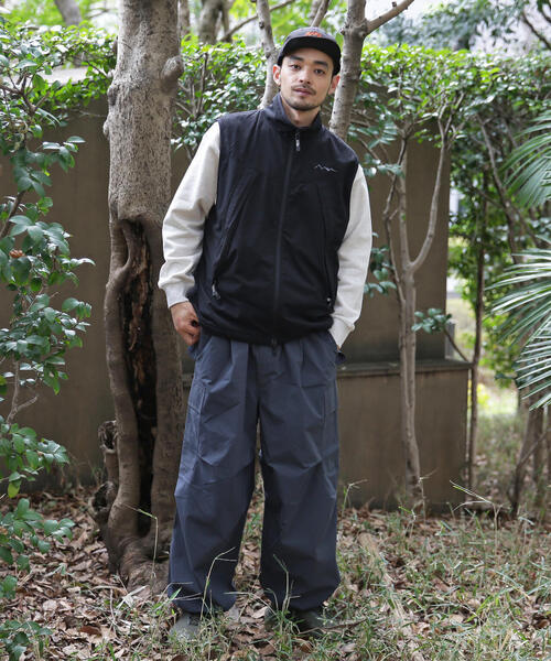 MANASTASH(マナスタッシュ)の「MANASTASH/マナスタッシュ/GRID FLEECE REVERSIBLE VEST(ベスト・メンズ・グレー/ブラック/オリーブ系・L/M/XL/S)」の18枚目の写真
