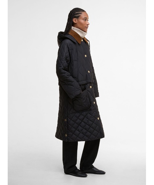 ♡ BURBERRY LONDON オールキルティングレザー エナメル コート ♡ BURBERRY LONDON オールキルティングレザー エナメル コート