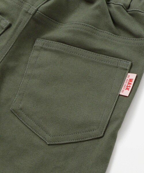 WASK（ワスク）の「ロゴ刺しゅうストレッチデニムパンツ(100~160cm)（デニムパンツ・キッズ・ネイビー/グリーン・140cm/160cm/130cm/150cm）」の8枚目の写真