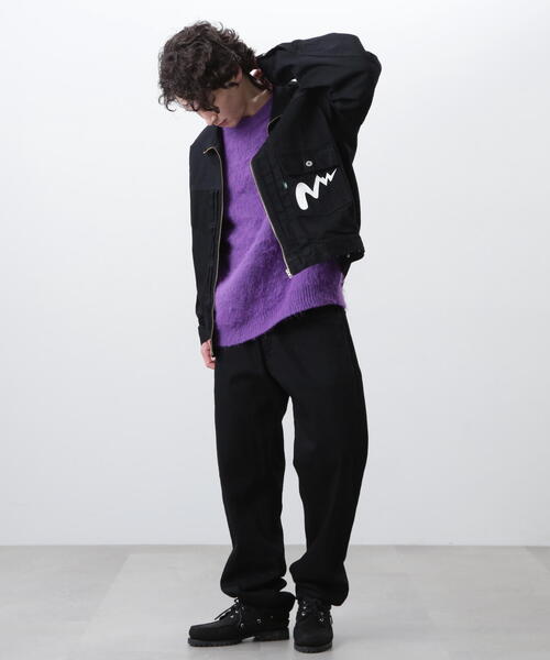 MANASTASH(マナスタッシュ)の「MANASTASH/マナスタッシュ MS DENIM ZIP JACKET/デニムジップジャケット(デニムジャケット・メンズ・その他35/ブラック系その他/その他4/ブラック・L/M/S/XL)」の11枚目の写真