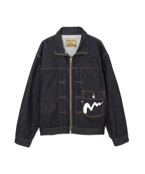 MANASTASH(マナスタッシュ)の「MANASTASH/マナスタッシュ MS DENIM ZIP JACKET/デニムジップジャケット(デニムジャケット・メンズ・その他35/ブラック系その他/その他4/ブラック・L/M/S/XL)」の18枚目の写真