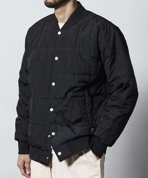 FREAK'S STORE(フリークスストア)の「限定展開 TAION/タイオン スポーツクラシック ダウンスタジアムジャンパー / TAION-111BSC(ダウンジャケット/コート・メンズ・チャコールグレー/ブラック・MEDIUM/LARGE/SMALL/X-LARGE)」の18枚目の写真