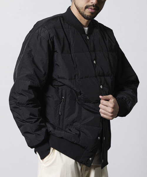 FREAK'S STORE(フリークスストア)の「限定展開 TAION/タイオン スポーツクラシック ダウンスタジアムジャンパー / TAION-111BSC(ダウンジャケット/コート・メンズ・チャコールグレー/ブラック・MEDIUM/LARGE/SMALL/X-LARGE)」の21枚目の写真