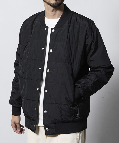 FREAK'S STORE(フリークスストア)の「限定展開 TAION/タイオン スポーツクラシック ダウンスタジアムジャンパー / TAION-111BSC(ダウンジャケット/コート・メンズ・チャコールグレー/ブラック・MEDIUM/LARGE/SMALL/X-LARGE)」の22枚目の写真