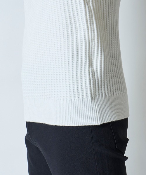 TETE HOMME（テットオム）の「グラフェンタートルネックニット（ニット/セーター・メンズ・ブラック/グレー/ターコイズブルー・MEDIUM/X-LARGE/LARGE）」の14枚目の写真