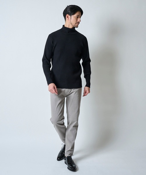TETE HOMME（テットオム）の「グラフェンタートルネックニット（ニット/セーター・メンズ・ブラック/グレー/ターコイズブルー・MEDIUM/X-LARGE/LARGE）」の17枚目の写真