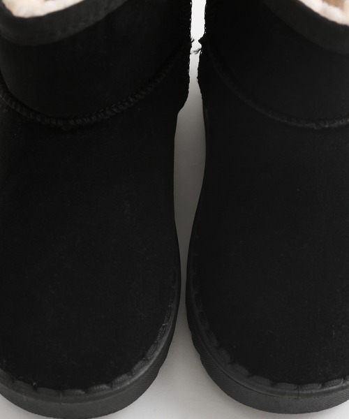 URBAN CHERRY（アーバンチェリー）の「内ボアムートンブーツ（ブーツ・キッズ・ブラウン/ブラック・18.0cm/19.0cm/20.0cm/21.0cm/22.0cm）」の16枚目の写真