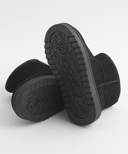 URBAN CHERRY（アーバンチェリー）の「内ボアムートンブーツ（ブーツ・キッズ・ブラウン/ブラック・18.0cm/19.0cm/20.0cm/21.0cm/22.0cm）」の21枚目の写真