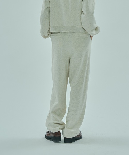 SPALDING(スポルディング)の「(SPALDING x ROSE BUD)ATHLETIC CLUB SWEAT PANTS(スウェットパンツ・レディース・グレー/オフホワイト/チャコール・ONE SIZE)」の6枚目の写真