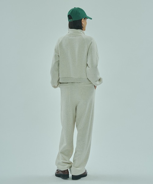 SPALDING(スポルディング)の「(SPALDING x ROSE BUD)ATHLETIC CLUB SWEAT PANTS(スウェットパンツ・レディース・グレー/オフホワイト/チャコール・ONE SIZE)」の17枚目の写真