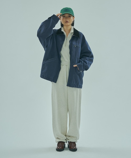 SPALDING(スポルディング)の「(SPALDING x ROSE BUD)ATHLETIC CLUB SWEAT PANTS(スウェットパンツ・レディース・グレー/オフホワイト/チャコール・ONE SIZE)」の21枚目の写真