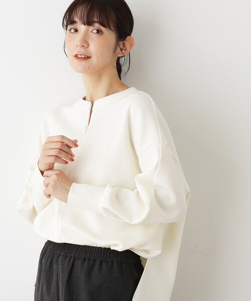 セール】【セットアップ可/洗える】ドライタッチジョーゼットジップ