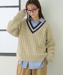 GEVACO | 【GEVACO】チルデンニット(ニット/セーター)