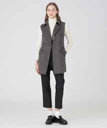 BLUE LABEL CRESTBRIDGE | クレストブリッジチェックリバーポリウールジレ(ベスト)