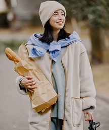 studio CLIP（スタディオクリップ）の「シェニールコートブランケット（ルームウェア/パジャマ）」