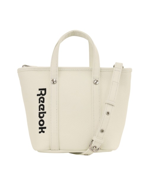 SAC'S BARJean(サックスバージーン)の「【Reebok/リーボック】 2WAY TOTE BAG(トートバッグ・レディース・ホワイト/ブラック/ネイビー・FREE)」の2枚目の写真
