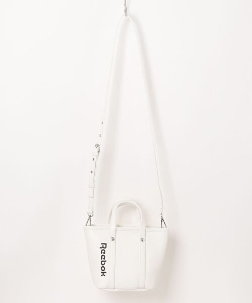 SAC'S BARJean(サックスバージーン)の「【Reebok/リーボック】 2WAY TOTE BAG(トートバッグ・レディース・ホワイト/ブラック/ネイビー・FREE)」の8枚目の写真