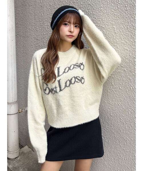 MURUA(ムルーア)の「ミニシャギービーニー(ニットキャップ/ビーニー・レディース・ブラック/ブラウン・FREE)」の5枚目の写真