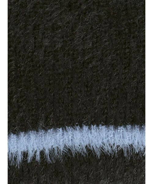 MURUA(ムルーア)の「ミニシャギービーニー(ニットキャップ/ビーニー・レディース・ブラック/ブラウン・FREE)」の8枚目の写真