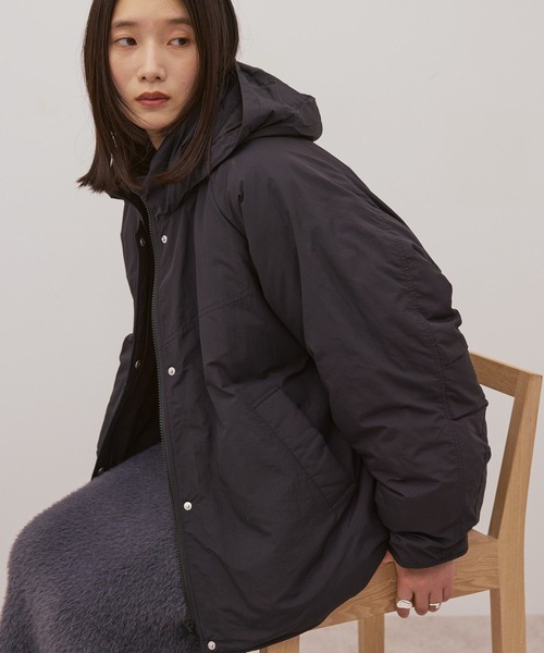 撥水加工・保温】ミドル丈モンスターコート（その他アウター
