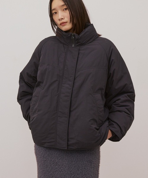 AMERICAN HOLIC(アメリカンホリック)の「【撥水加工・保温】ミドル丈モンスターコート(その他アウター・レディース・ブラック/ライトベージュ・M/L)」の11枚目の写真