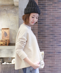 JOURNAL STANDARD | カシミヤウールビッグシルエットクループルオーバー#(ニット/セーター)