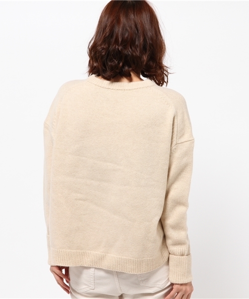 JOURNAL STANDARD(ジャーナルスタンダード)の「カシミヤウールビッグシルエットクループルオーバー#(ニット/セーター・レディース・ベージュ/ライトグレー/チャコールグレー・FREE)」の19枚目の写真