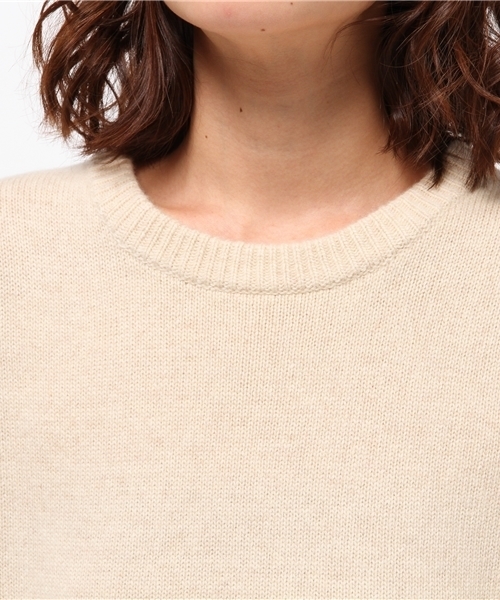 JOURNAL STANDARD(ジャーナルスタンダード)の「カシミヤウールビッグシルエットクループルオーバー#(ニット/セーター・レディース・ベージュ/ライトグレー/チャコールグレー・FREE)」の20枚目の写真